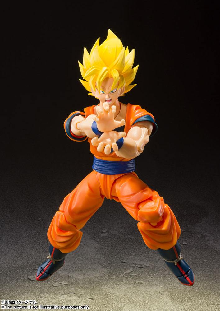 PREORDINE ESAURITO Dragonball Z S.H. Figuarts Action Figure Super Saiyan Full Power Son Goku 14 cm