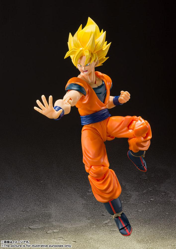 PREORDINE ESAURITO Dragonball Z S.H. Figuarts Action Figure Super Saiyan Full Power Son Goku 14 cm