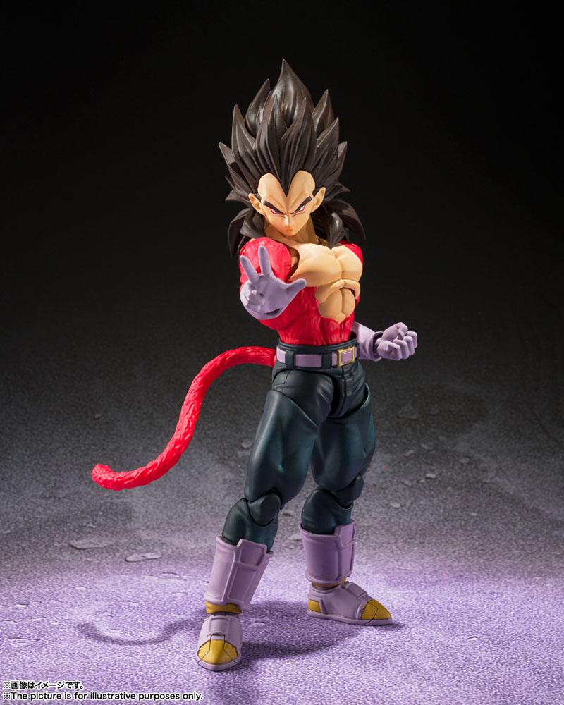 PREORDINE ESAURITO  Dragon Ball GT S.H. Figuarts Action Figure Super Saiyan 4 Vegeta 13 cm