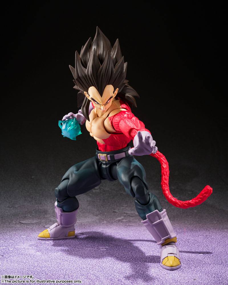 PREORDINE ESAURITO  Dragon Ball GT S.H. Figuarts Action Figure Super Saiyan 4 Vegeta 13 cm