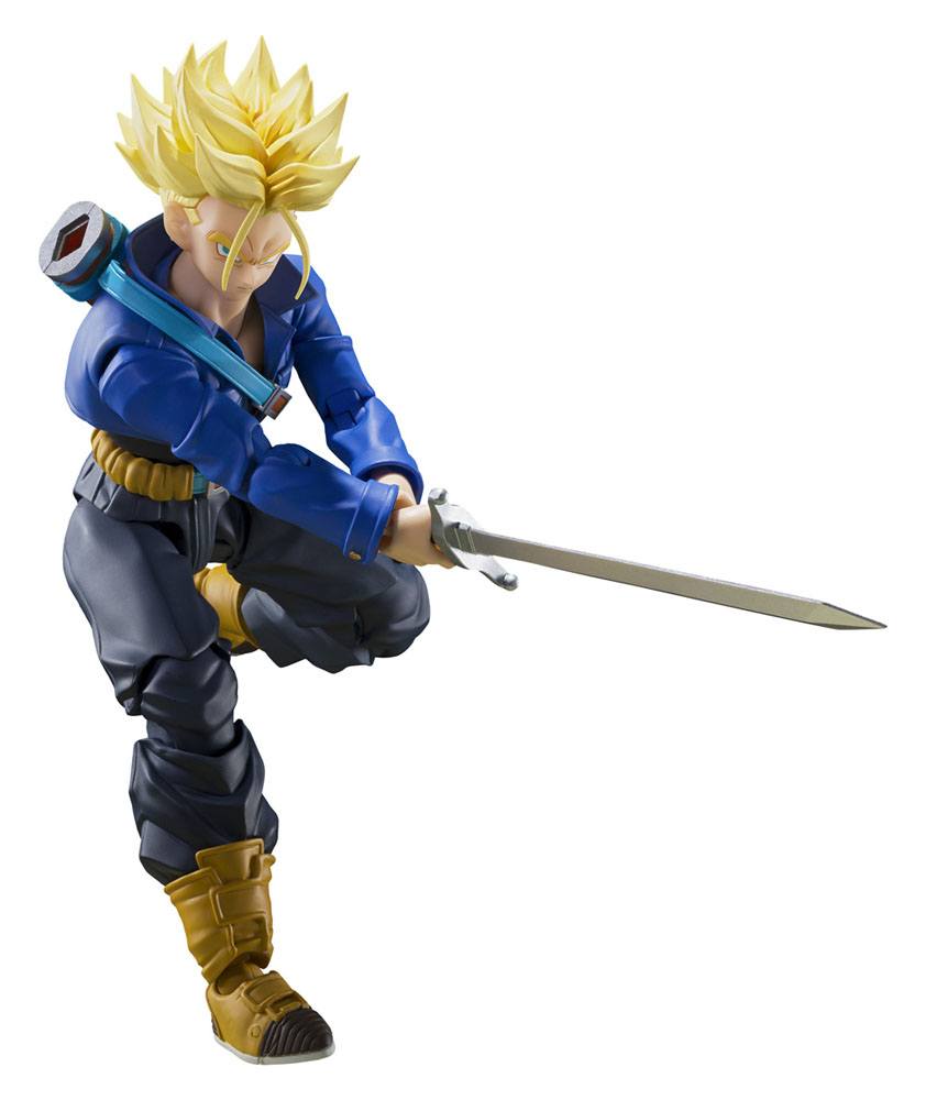 PREORDINE ESAURITO Dragon Ball Z S.H. Figuarts Action Figure Super Saiyan Trunks (The Boy From The Future) 14 cm