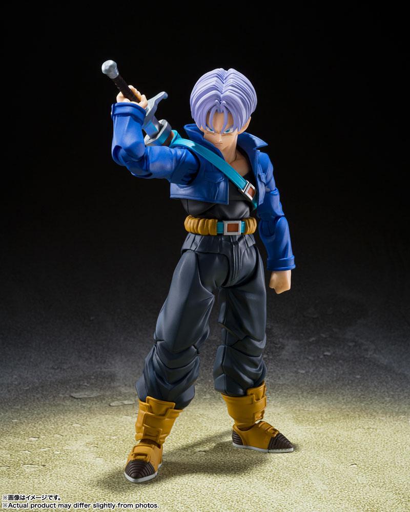 PREORDINE ESAURITO Dragon Ball Z S.H. Figuarts Action Figure Super Saiyan Trunks (The Boy From The Future) 14 cm