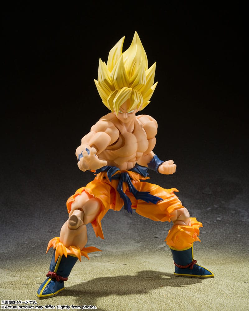 PREORDINE ESAURITO Dragon Ball Z S.H. Figuarts Action Figure Super Saiyan Son Goku - Legendary Super Saiyan - 14 cm