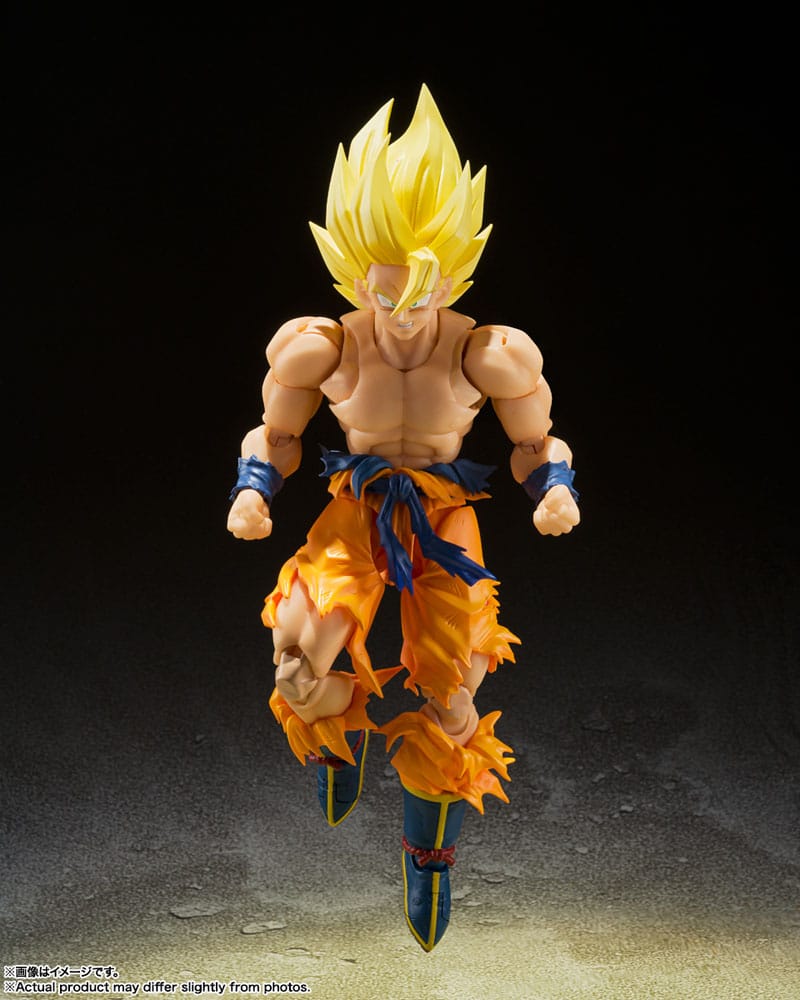 PREORDINE ESAURITO Dragon Ball Z S.H. Figuarts Action Figure Super Saiyan Son Goku - Legendary Super Saiyan - 14 cm