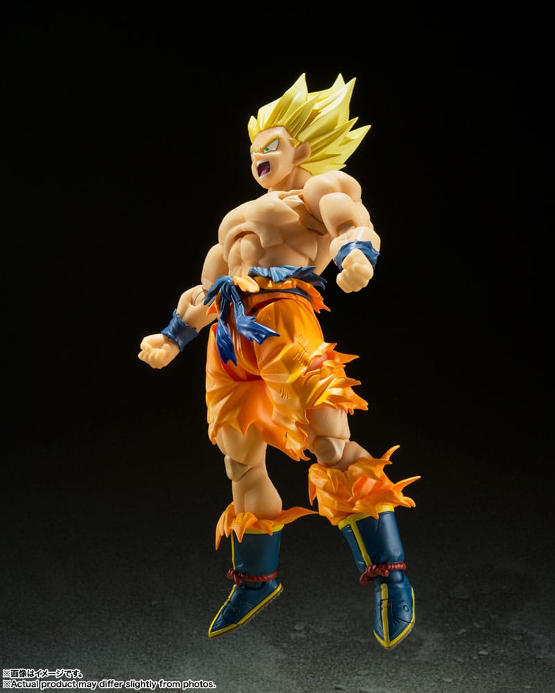 PREORDINE ESAURITO Dragon Ball Z S.H. Figuarts Action Figure Super Saiyan Son Goku - Legendary Super Saiyan - 14 cm
