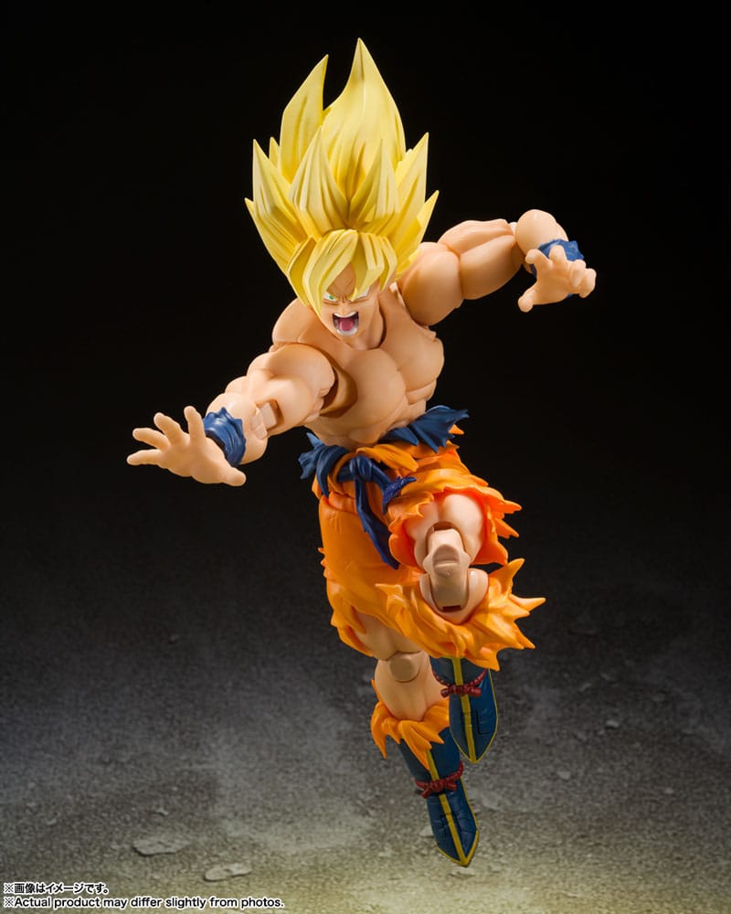 PREORDINE ESAURITO Dragon Ball Z S.H. Figuarts Action Figure Super Saiyan Son Goku - Legendary Super Saiyan - 14 cm