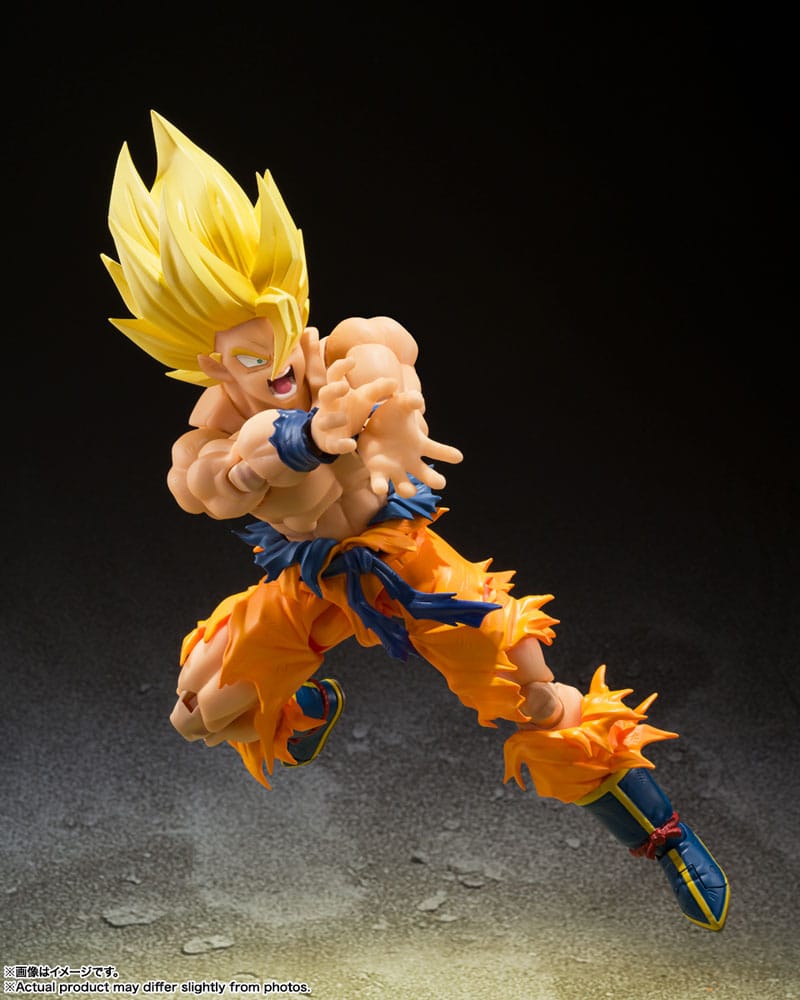 PREORDINE ESAURITO Dragon Ball Z S.H. Figuarts Action Figure Super Saiyan Son Goku - Legendary Super Saiyan - 14 cm