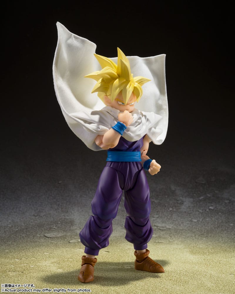 PREORDINE ESAURITO  Dragon Ball Z S.H. Figuarts Action Figure Super Saiyan Son Gohan - The Warrior Who Surpassed Goku 11 cm