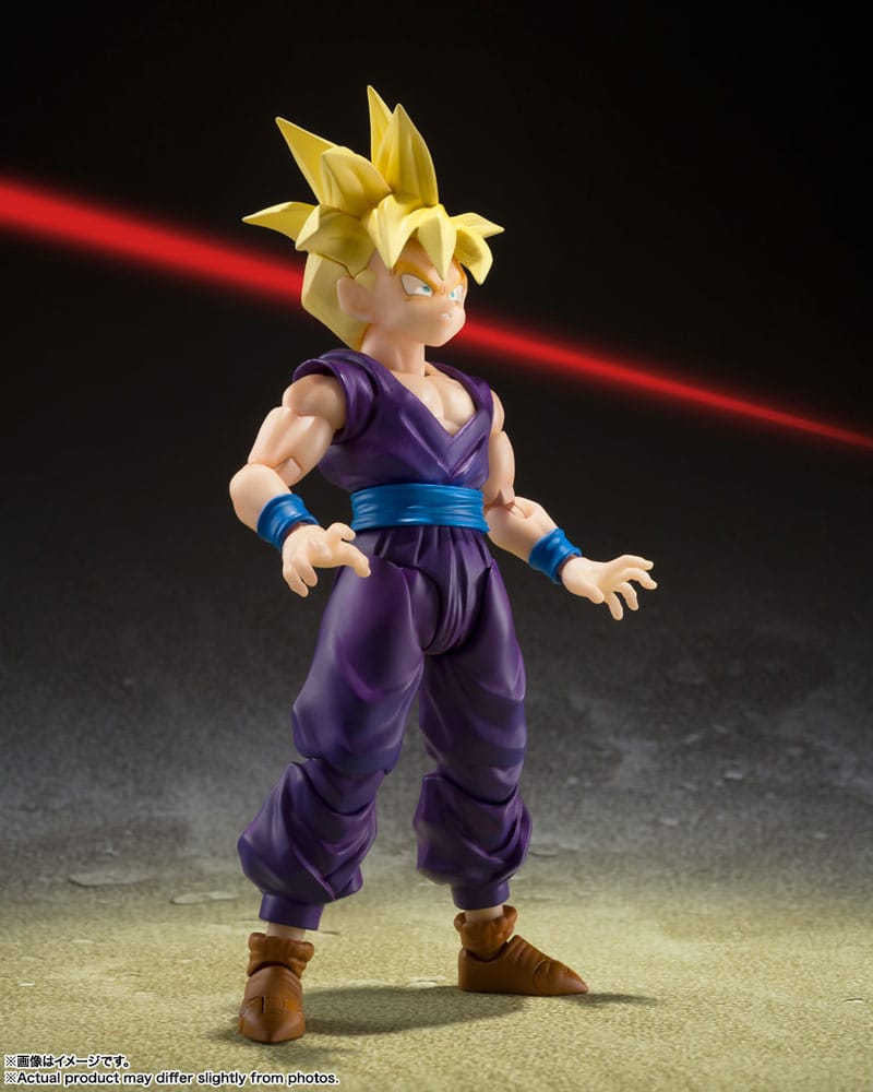 PREORDINE ESAURITO  Dragon Ball Z S.H. Figuarts Action Figure Super Saiyan Son Gohan - The Warrior Who Surpassed Goku 11 cm