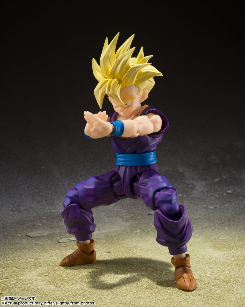 PREORDINE ESAURITO  Dragon Ball Z S.H. Figuarts Action Figure Super Saiyan Son Gohan - The Warrior Who Surpassed Goku 11 cm