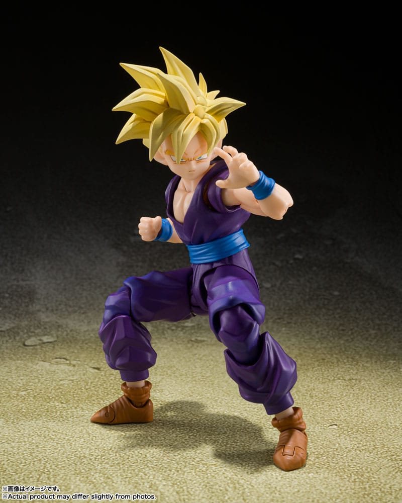 PREORDINE ESAURITO  Dragon Ball Z S.H. Figuarts Action Figure Super Saiyan Son Gohan - The Warrior Who Surpassed Goku 11 cm