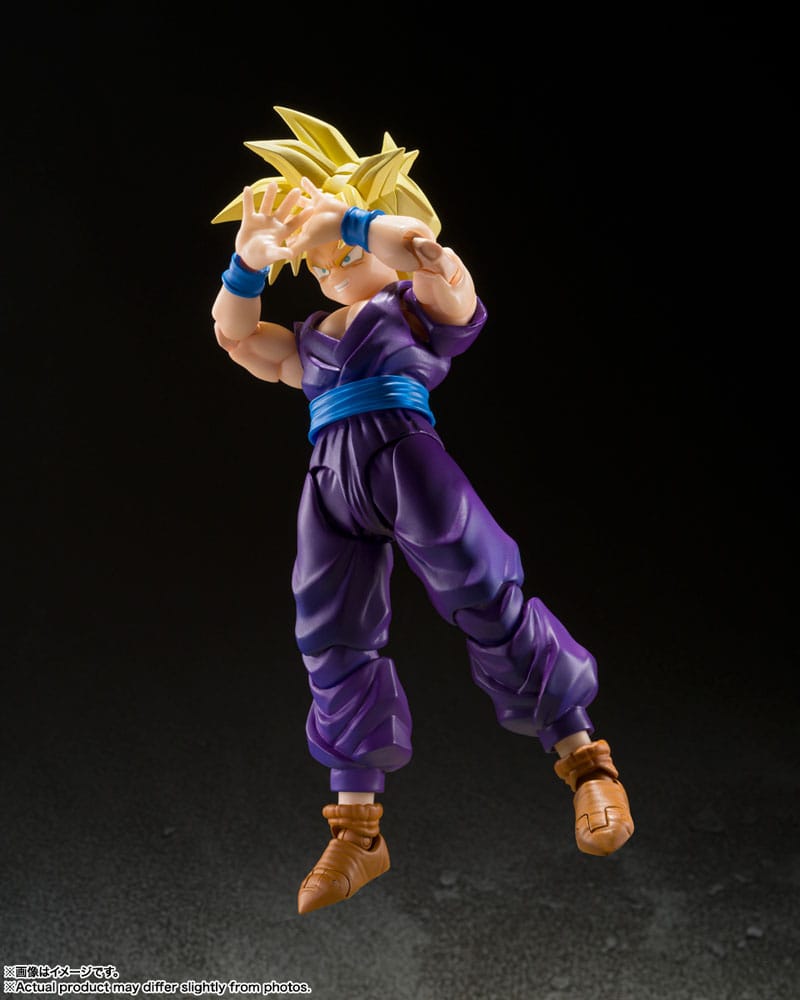 PREORDINE ESAURITO  Dragon Ball Z S.H. Figuarts Action Figure Super Saiyan Son Gohan - The Warrior Who Surpassed Goku 11 cm