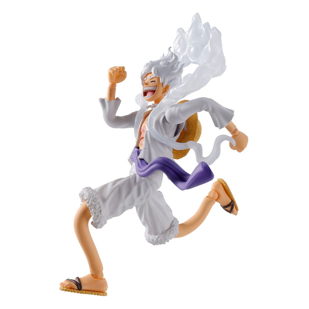 SU ORDINAZIONE One Piece S.H. Figuarts Action Figure Monkey D. Luffy Gear 5 15 cm