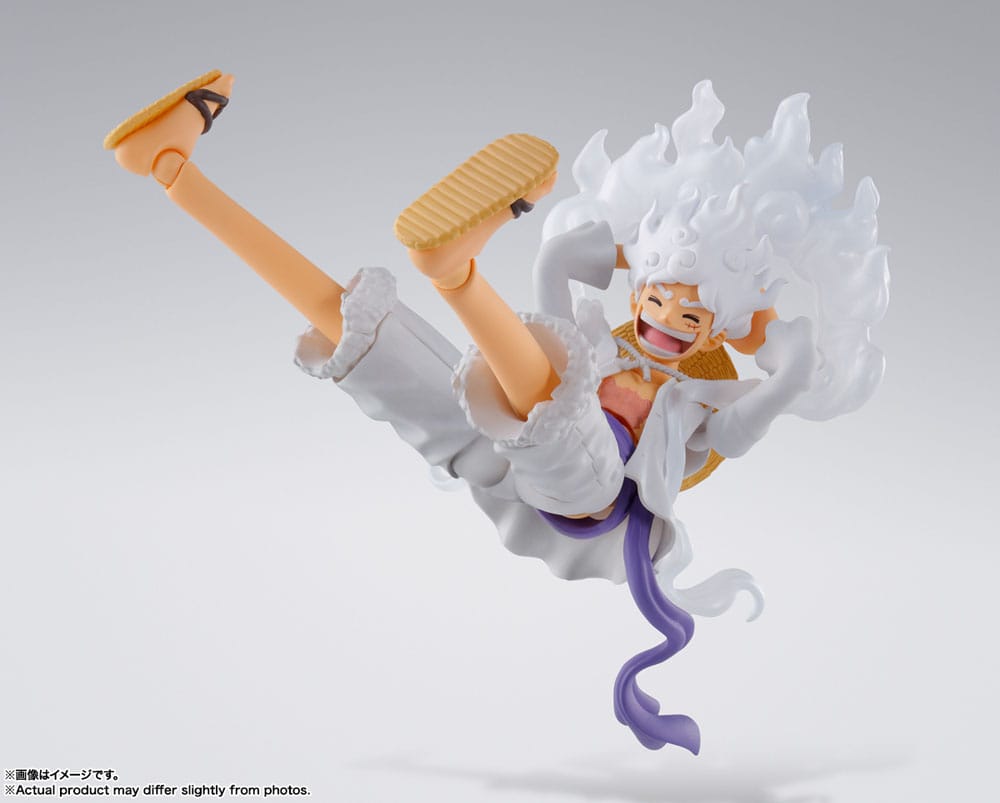SU ORDINAZIONE One Piece S.H. Figuarts Action Figure Monkey D. Luffy Gear 5 15 cm
