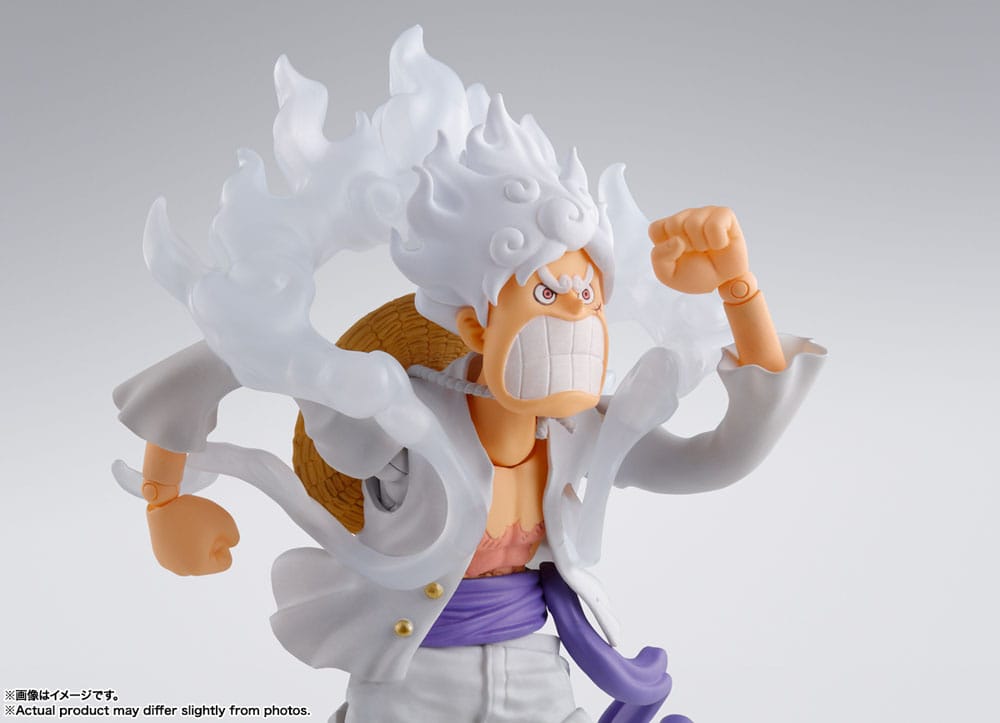 SU ORDINAZIONE One Piece S.H. Figuarts Action Figure Monkey D. Luffy Gear 5 15 cm