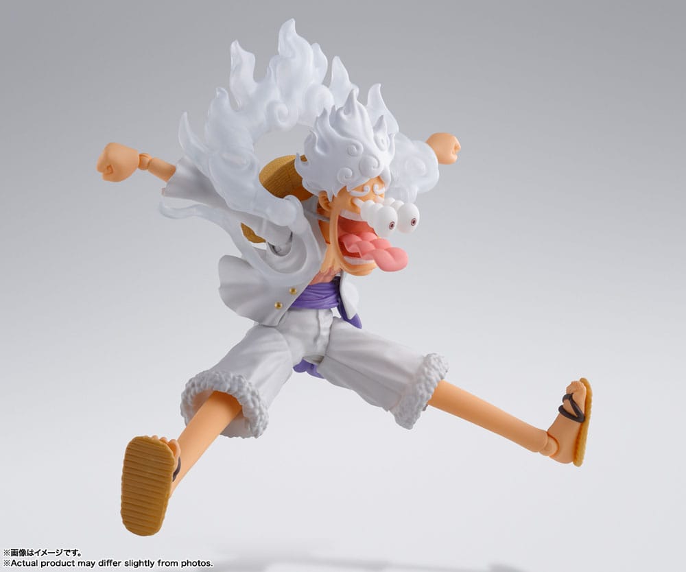 SU ORDINAZIONE One Piece S.H. Figuarts Action Figure Monkey D. Luffy Gear 5 15 cm