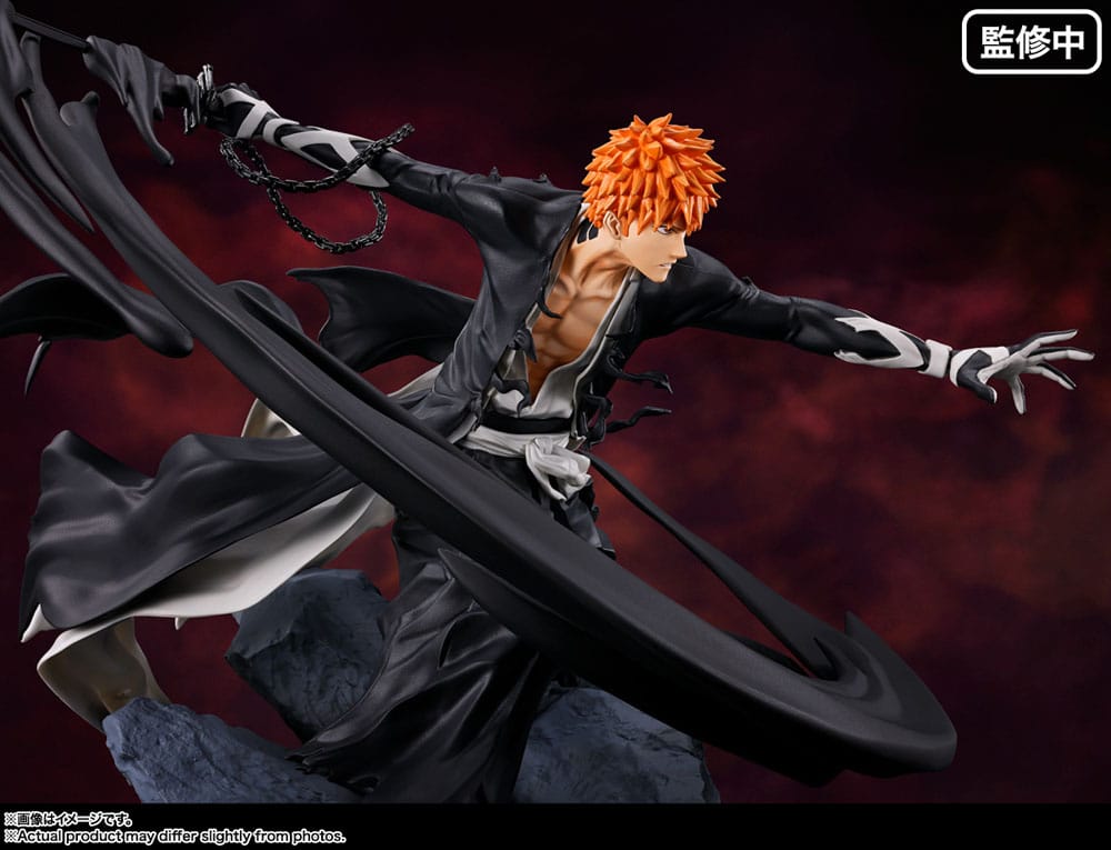 PREORDINE ESAURITO Bleach: Thousand-Year Blood War FiguartsZERO PVC Statue Ichigo Kurosaki 22 cm