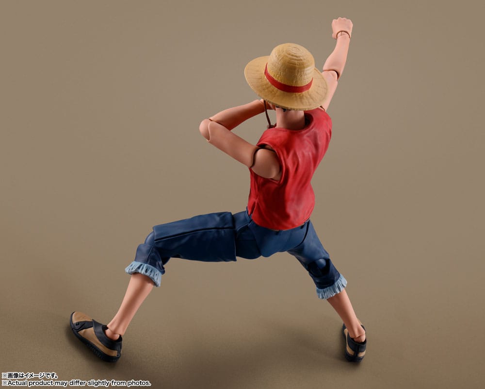 PREORDINE ESAURITO  One Piece S.H. Figuarts Action Figure Monkey D. Luffy (Netflix) 14 cm