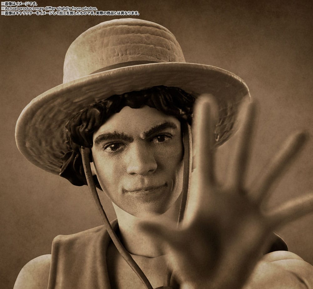 PREORDINE ESAURITO  One Piece S.H. Figuarts Action Figure Monkey D. Luffy (Netflix) 14 cm