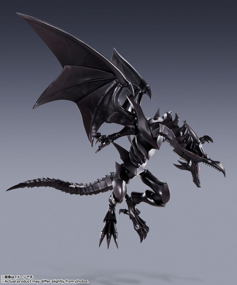 PREORDINE ESAURITO Yu-Gi-Oh! Duel Monsters S.H. Monster Arts Action Figure Red-Eyes-Black Dragon 22 cm