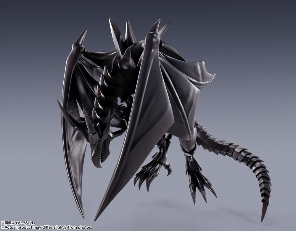 PREORDINE ESAURITO Yu-Gi-Oh! Duel Monsters S.H. Monster Arts Action Figure Red-Eyes-Black Dragon 22 cm