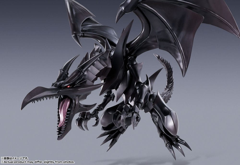 PREORDINE ESAURITO Yu-Gi-Oh! Duel Monsters S.H. Monster Arts Action Figure Red-Eyes-Black Dragon 22 cm