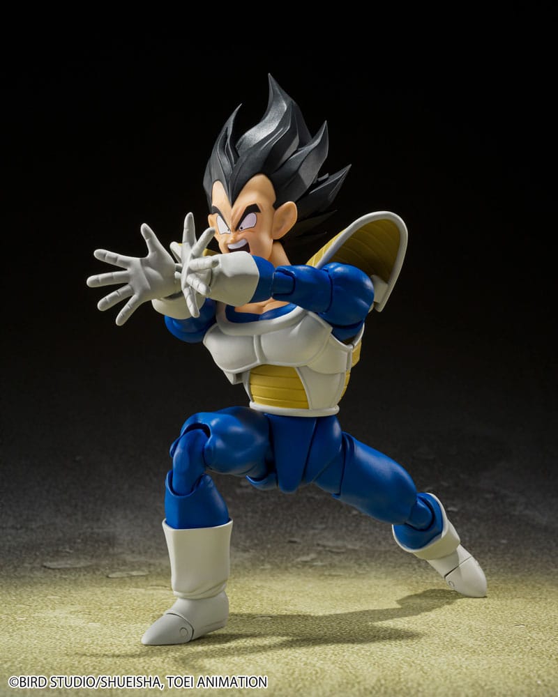 PREORDINE ESAURITO  Dragon Ball Z S.H. Figuarts Action Figure Vegeta 24000 Power Level 14 cm