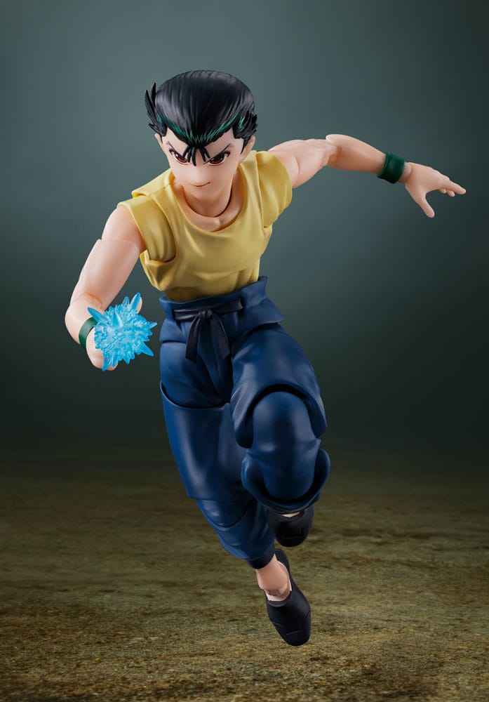 🧪 LAB | SU ORDINAZIONE Yu Yu Hakusho S.H. Figuarts Action Figure Yusuke Urameshi 15 cm   