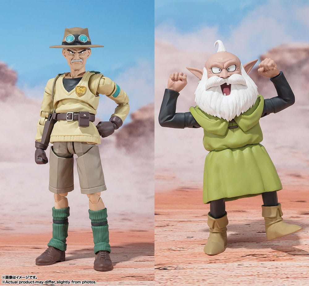 PREORDINE ESAURITO Sand Land S.H. Figuarts Action Figure Rao & Thief 15 cm