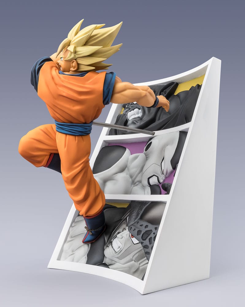 SU ORDINAZIONE Dragon Ball Z Figuarts Zero Action Figure Son Goku Trail of Battles 22 cm ESAURITO
