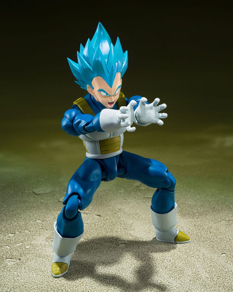 PREORDINE ESAURITO Dragon Ball Super Ssgod Ss Vegeta Unwavering Sh Figuarts Action Figure