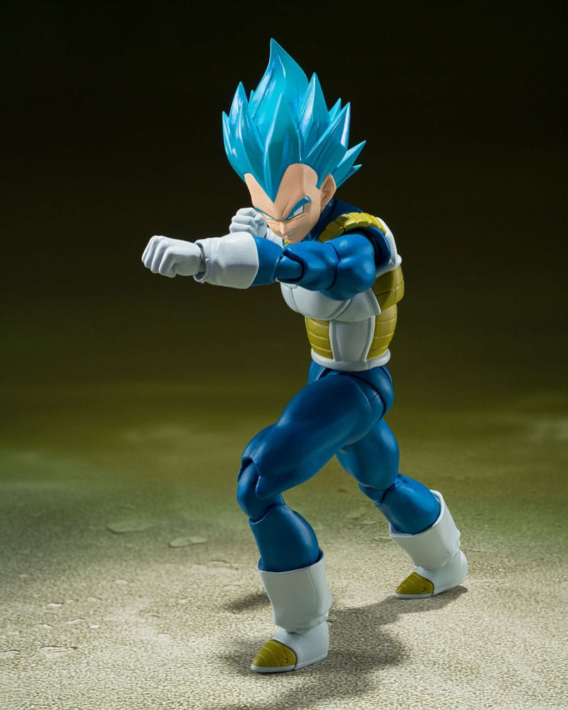 PREORDINE ESAURITO Dragon Ball Super Ssgod Ss Vegeta Unwavering Sh Figuarts Action Figure
