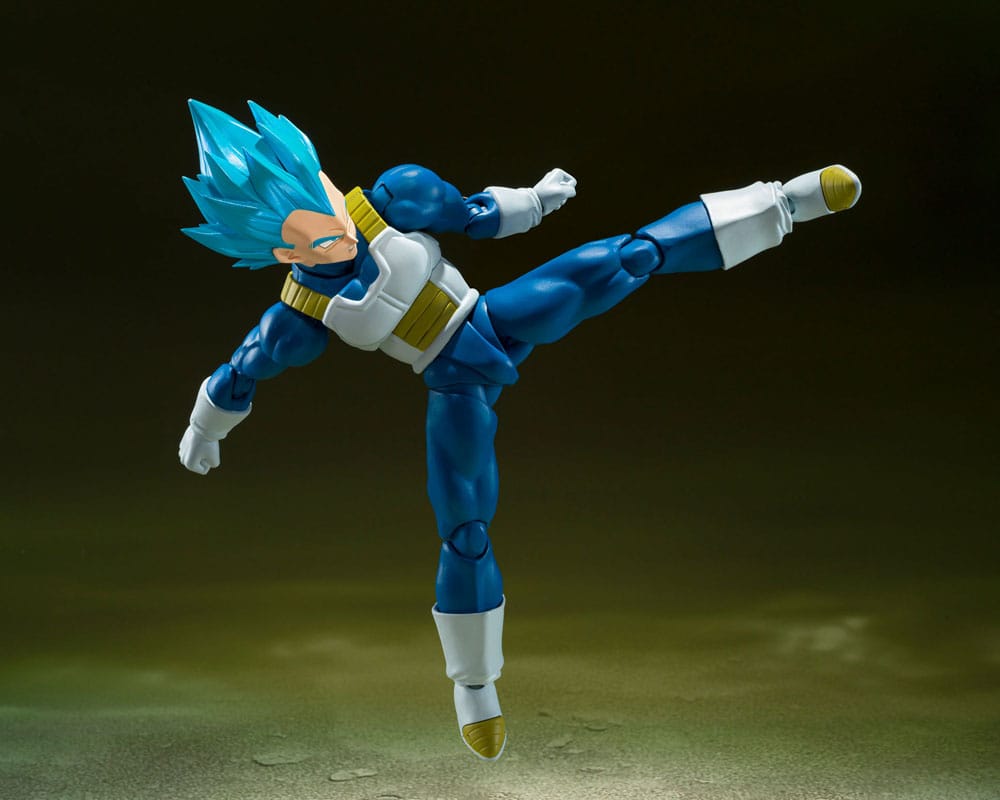 PREORDINE ESAURITO Dragon Ball Super Ssgod Ss Vegeta Unwavering Sh Figuarts Action Figure