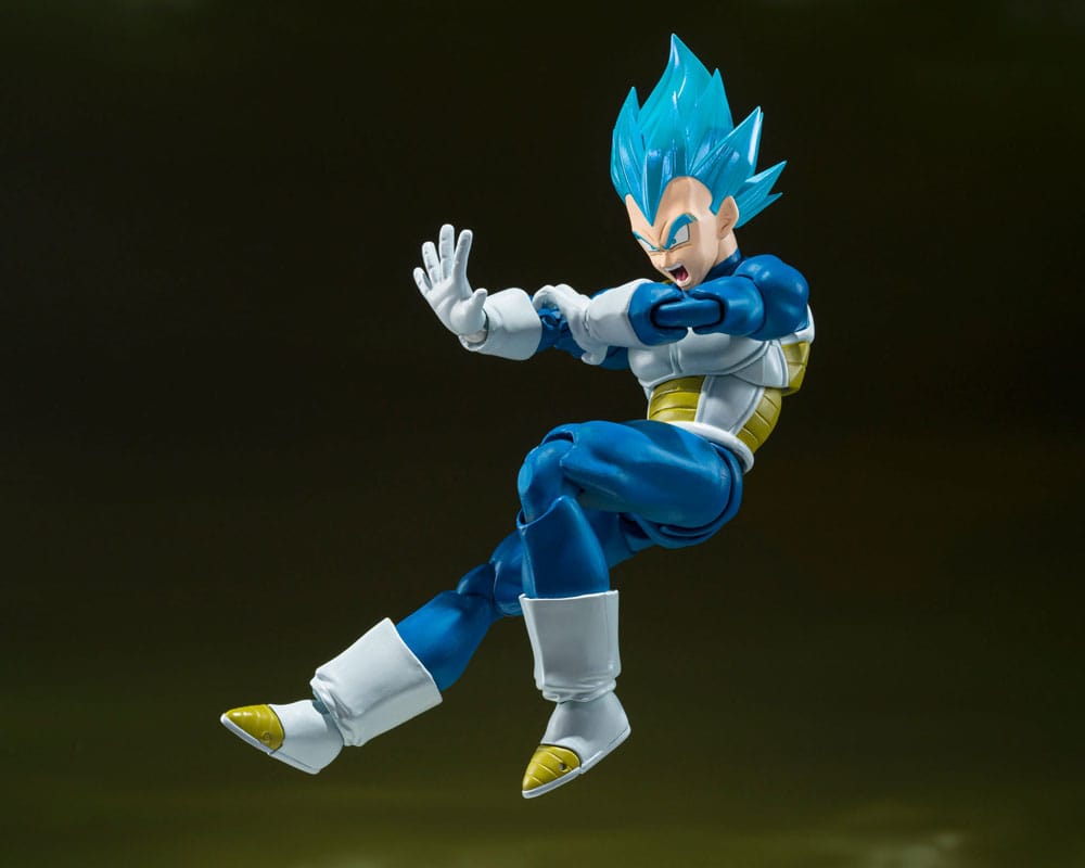 PREORDINE ESAURITO Dragon Ball Super Ssgod Ss Vegeta Unwavering Sh Figuarts Action Figure