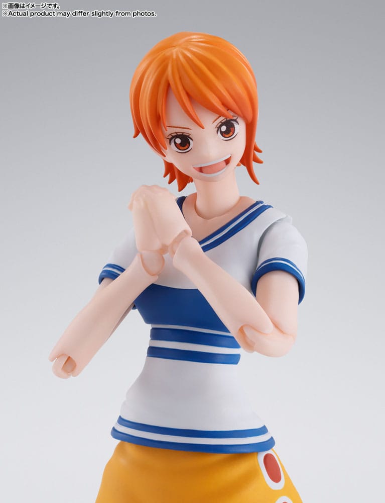 🧪 LAB | SU ORDINAZIONE One Piece S.H. Figuarts Action Figure Nami Romance Dawn 14 cm  