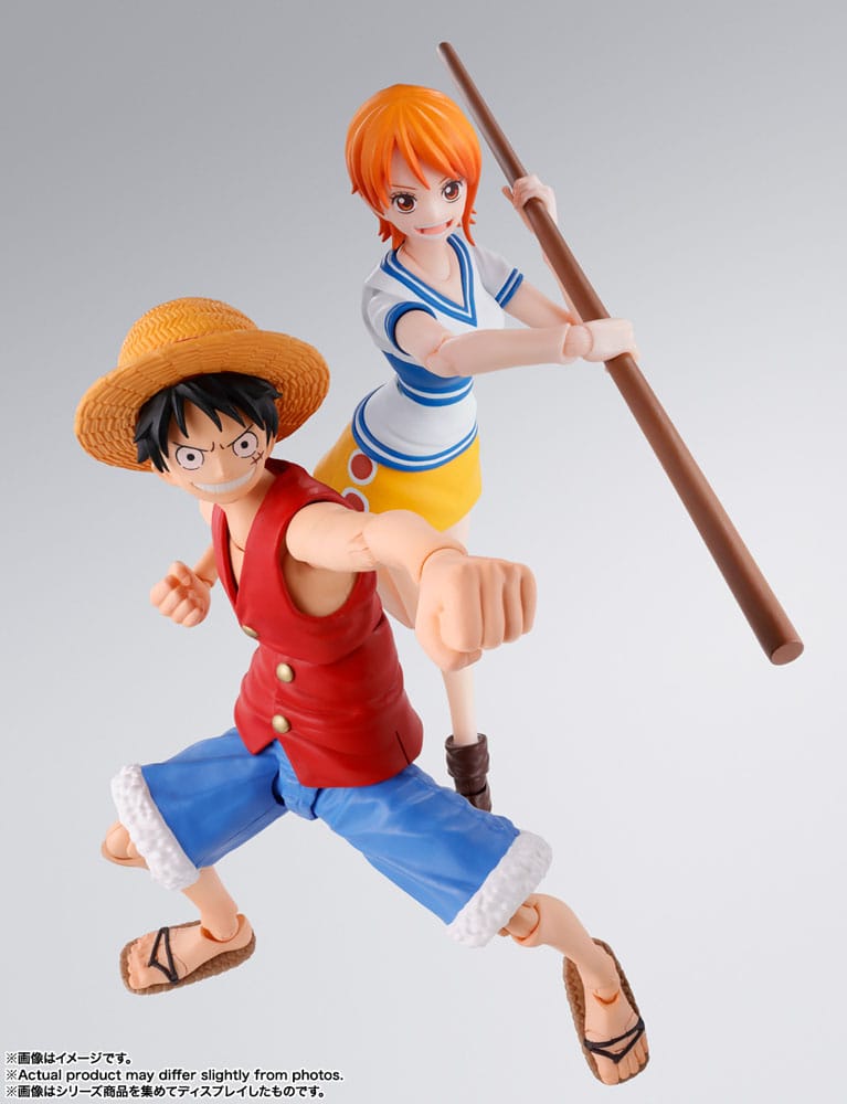 🧪 LAB | SU ORDINAZIONE One Piece S.H. Figuarts Action Figure Nami Romance Dawn 14 cm  