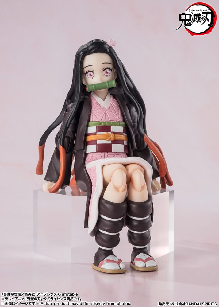 🧪 LAB | PREORDINE+ 07/2027 Demon Slayer: Kimetsu no Yaiba S.H. Figuarts Action Figure Nezuko Kamado 13 cm
