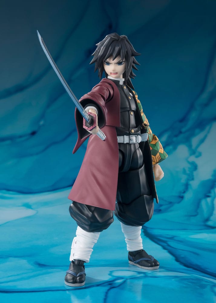 PREORDINE+ CHIUSO 01/2027 Demon Slayer: Kimetsu no Yaiba S.H. Figuarts Action Figure Giyu Tomioka 15 cm