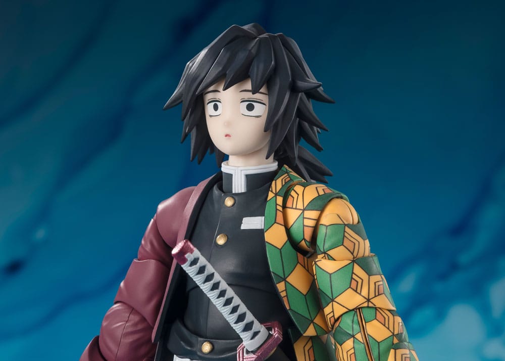 PREORDINE+ CHIUSO 01/2027 Demon Slayer: Kimetsu no Yaiba S.H. Figuarts Action Figure Giyu Tomioka 15 cm