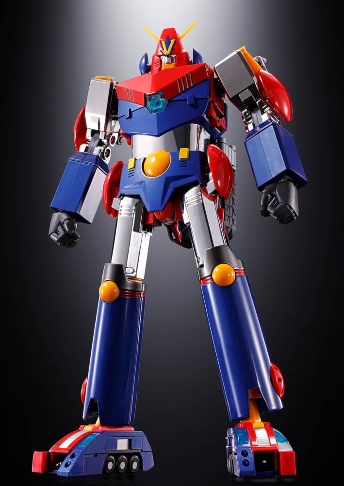AUF BESTELLUNG gefertigte Super Electromagnetic Machine Voltes V Soul of Chogokin Druckguss-Actionfigur GX50-SP Com-Battler V Chogokin 50. Jubiläumsversion 25 cm *SONDERPREIS*