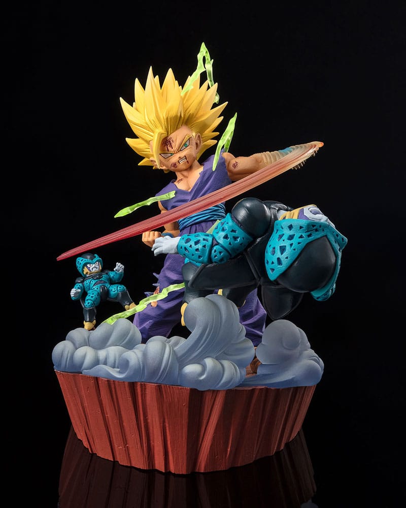 AUF BESTELLUNG gefertigte Dragon Ball FiguartsZERO Extra Battle PVC-Statue Marshall Super Saiyan 2 Son Gohan -Wut explodiert in Macht- 20 cm *SONDERPREIS*