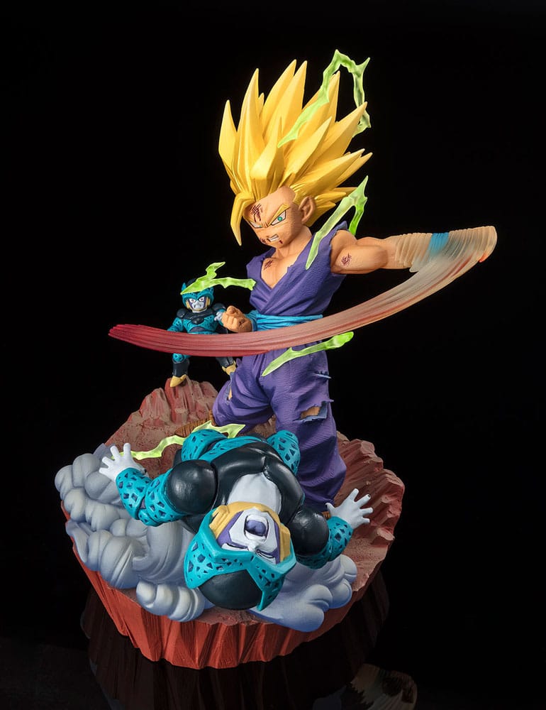 IN STOCK Dragon Ball FiguartsZERO Extra Battle PVC Statue Marshall Super Saiyan 2 Son Gohan -Anger Exploding Into Power- 20 cm