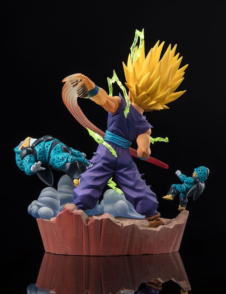 IN STOCK Dragon Ball FiguartsZERO Extra Battle PVC Statue Marshall Super Saiyan 2 Son Gohan -Anger Exploding Into Power- 20 cm