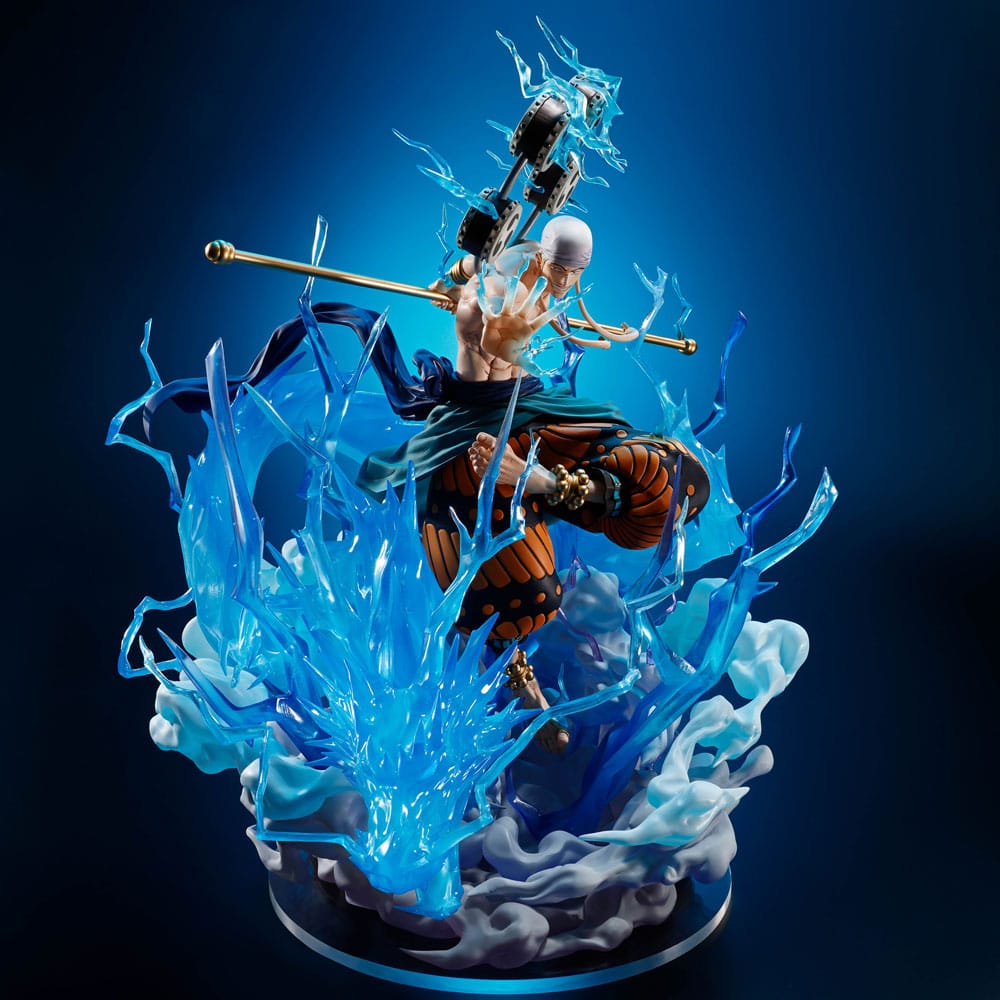AUF BESTELLUNG: One Piece FiguartsZERO Extra Battle PVC-Statue Eneru -Sixty Million Volt Lightning Dragon- 32 cm
