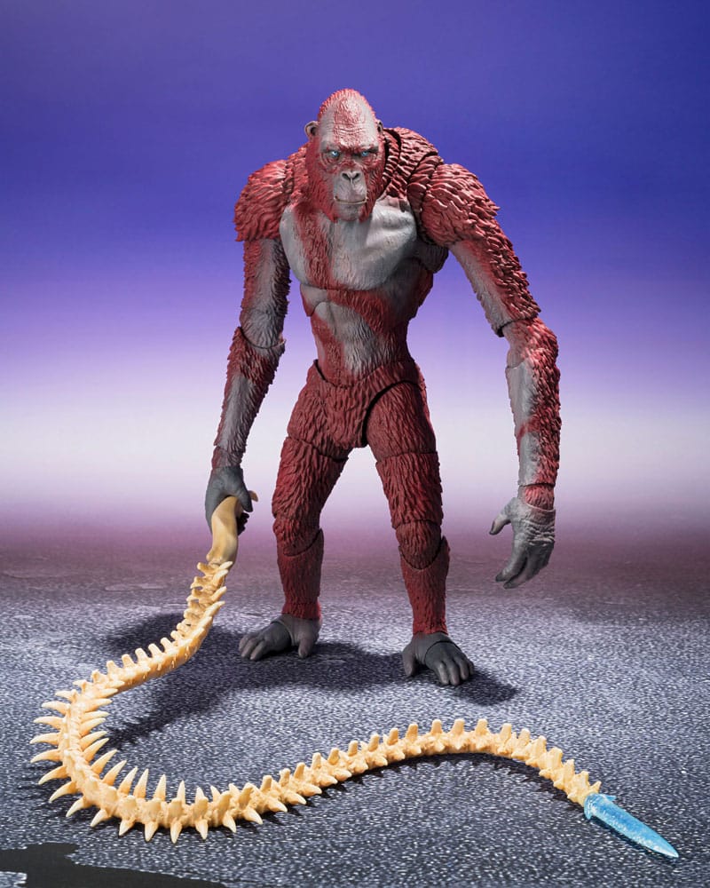 AUF BESTELLUNG HERGESTELLT Godzilla x Kong: Das neue Imperium SH MonsterArts Actionfigur Skar King *SONDERPREIS*