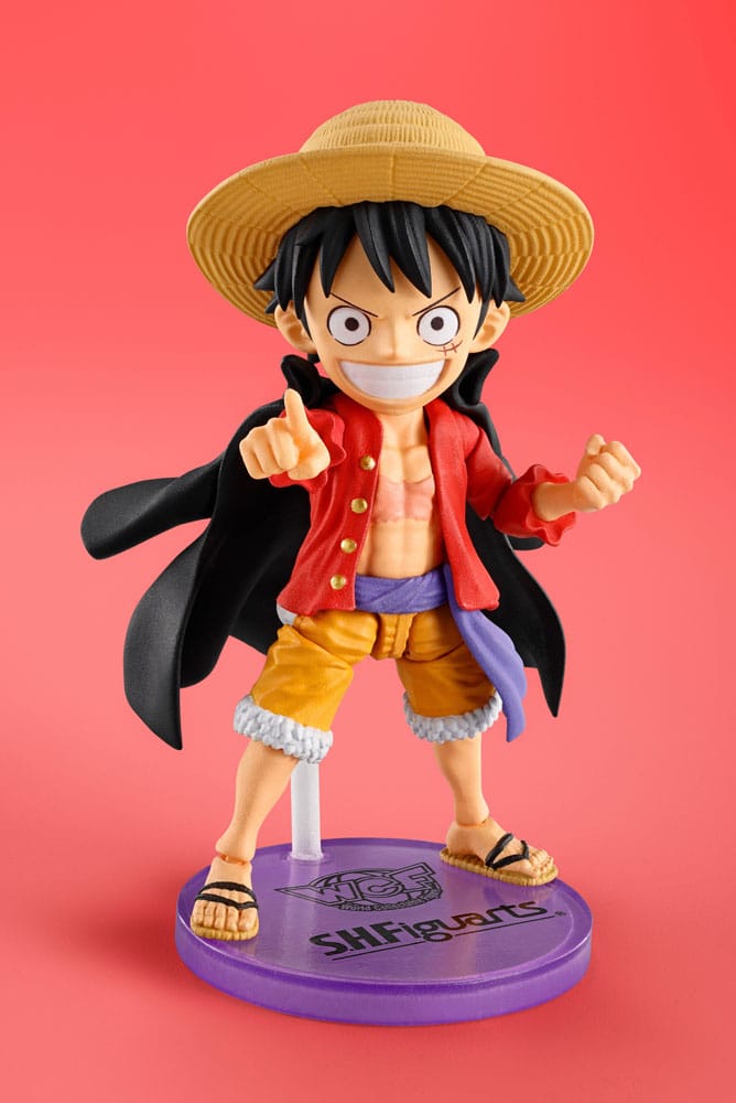 MADE TO ORDER One Piece World Collactable Figures x SH Figuarts Action Figure Monkey D. Luffy 8 cm SOLD OUT