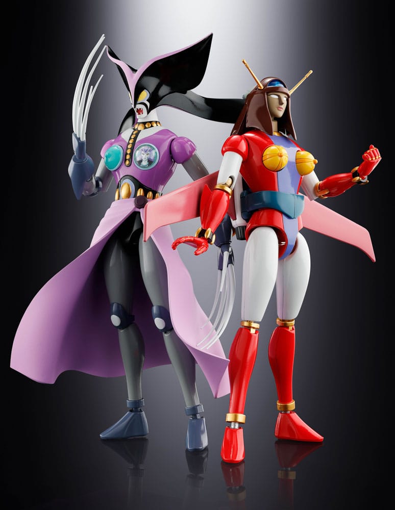 MADE TO ORDER Great Mazinger Soul of Chogokin Diecast Action Figures GX-114 Janus &amp; GX-12R Venus A Set 17 cm