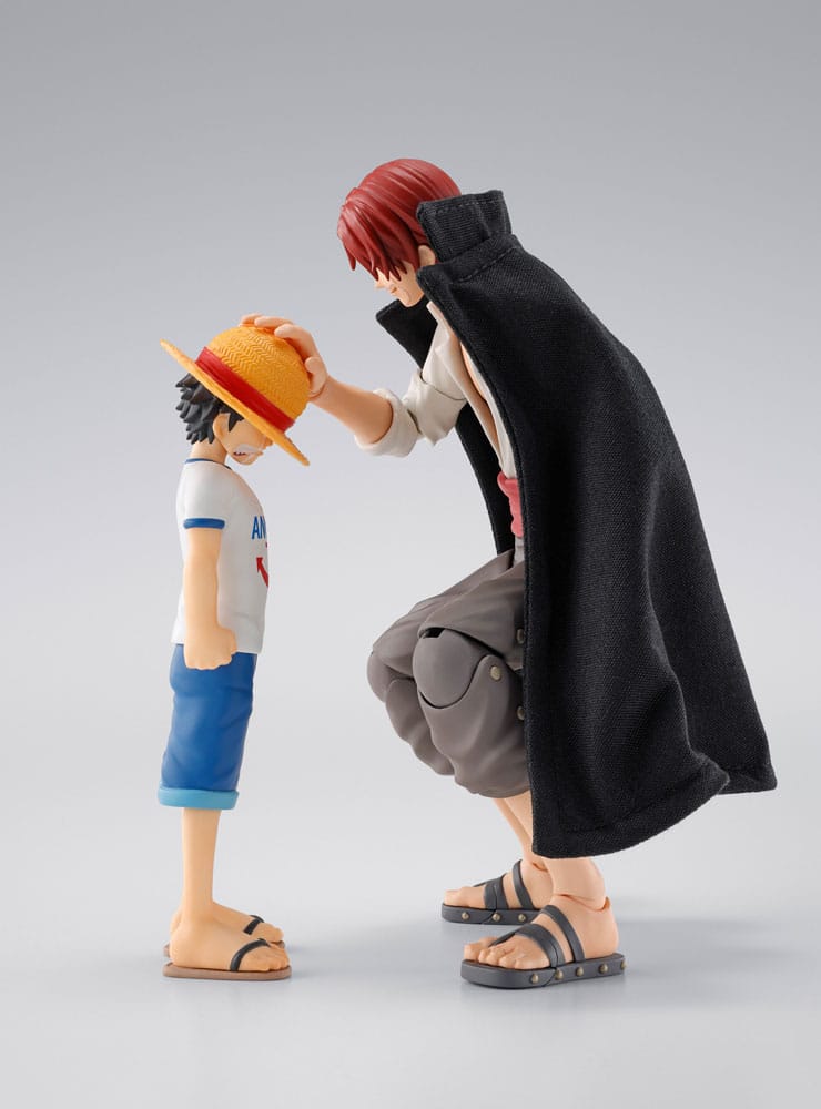 AUF BESTELLUNG HERGESTELLT. One Piece SHFiguarts Actionfigur, 2er-Pack, Shanks &amp; Monkey D. Luffy, Kindheitsver.