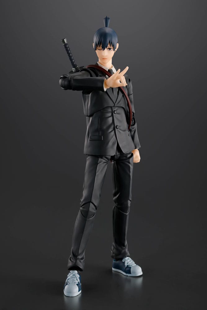 SU ORDINAZIONE Chainsaw Man S.H. Figuarts Action Figure Aki Hayakawa 16 cm *PREZZO SPECIALE* ESAURITO