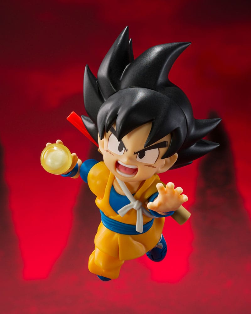 PREORDINE+ CHIUSO 03/2026 Dragon Ball Daima S.H.Figuarts Action FigureSuper Saiyan Level 4 Son Goku (mini) 8 cm